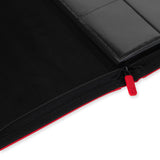 Vault X - 9-Pocket Exo-Tec® - Zip Binder - Red - JET Cards