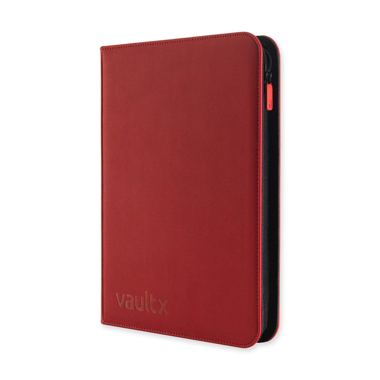Vault X - 9-Pocket Exo-Tec® - Zip Binder - Red - JET Cards