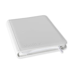 Vault X - 9-Pocket Exo-Tec® - Zip Binder - White Edition - JET Cards