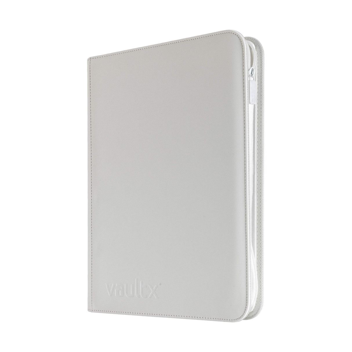 Vault X - 9-Pocket Exo-Tec® - Zip Binder - White Edition - JET Cards