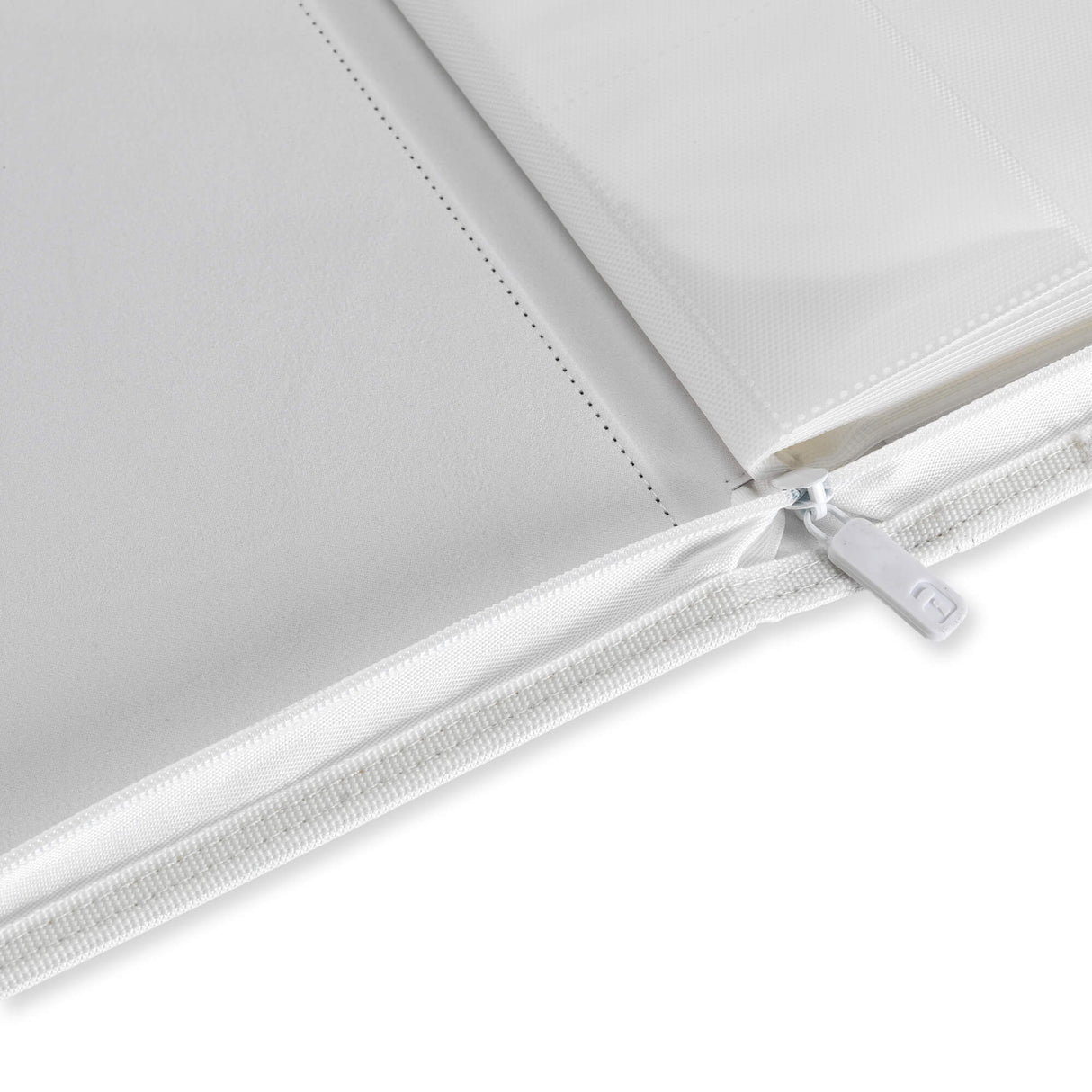 Vault X - 9-Pocket Exo-Tec® - Zip Binder - White Edition - JET Cards
