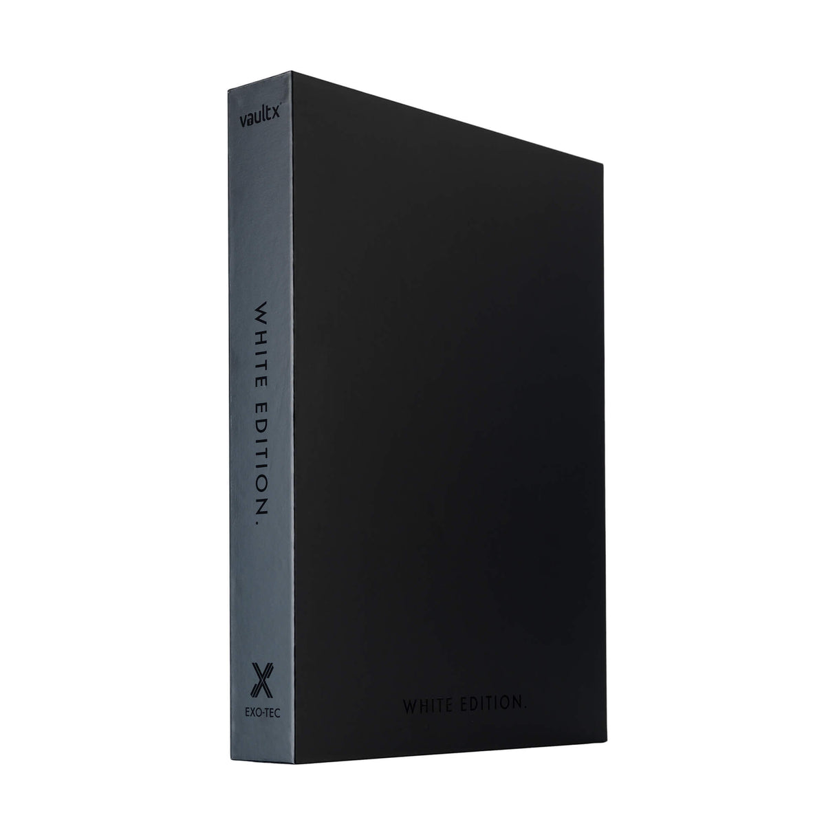 Vault X - 9-Pocket Exo-Tec® - Zip Binder - White Edition - JET Cards