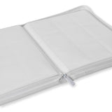 Vault X - 9-Pocket Exo-Tec® - Zip Binder - White Edition - JET Cards