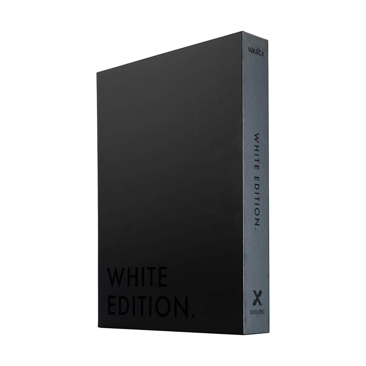 Vault X - 9-Pocket Exo-Tec® - Zip Binder - White Edition - JET Cards