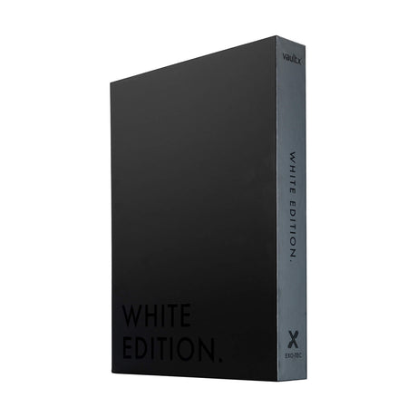 Vault X - 9-Pocket Exo-Tec® - Zip Binder - White Edition - JET Cards