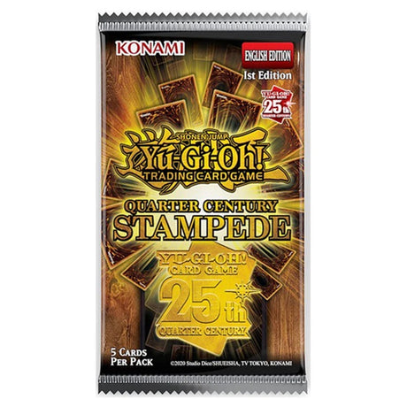 Yu-Gi-Oh! - Quarter Century Stampede - Booster Pack - JET Cards