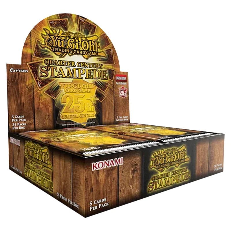 Yu-Gi-Oh! - Quarter Century Stampede - Booster Box (24 Packs) - JET Cards