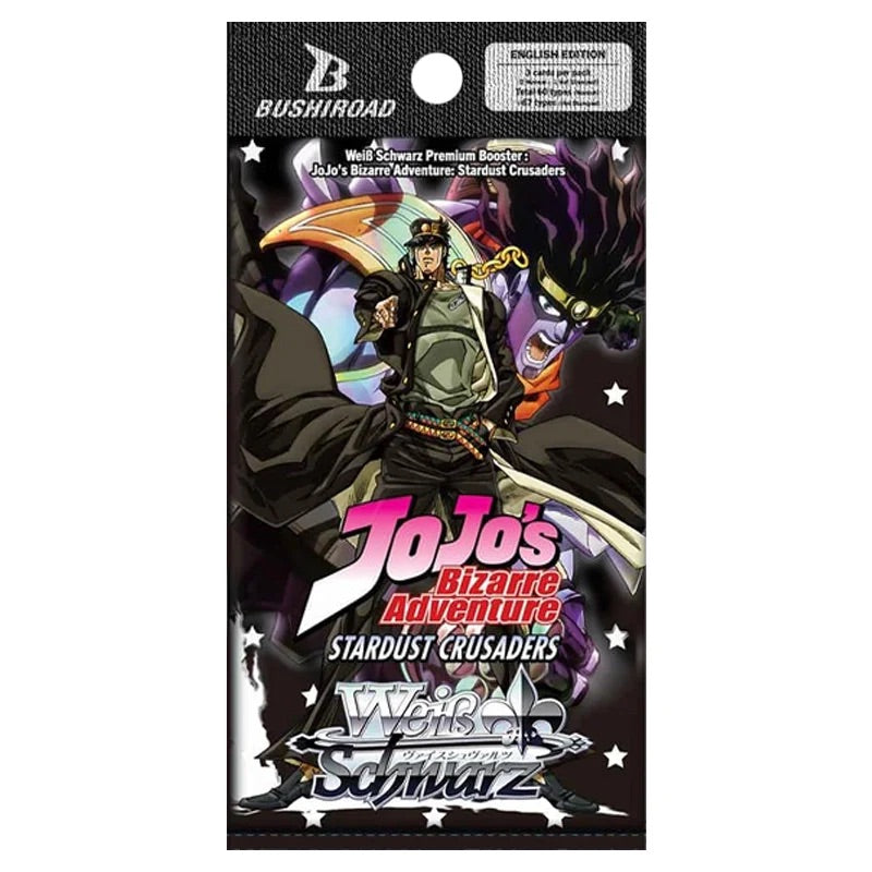 Weiss Schwarz - JoJo’s Bizarre Adventure: Stardust Crusaders - Premium Booster Box (6 Packs)