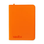Vault X - 9-Pocket EXo-Tec® - Zip Binder - Just Orange