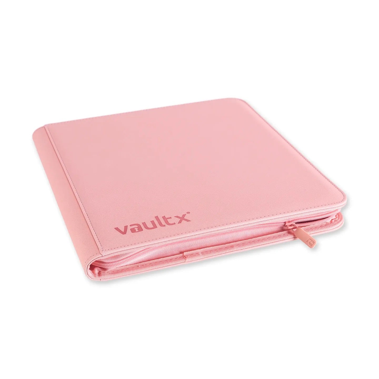 Vault X - 12-Pocket Exo-Tec® - Zip Binder - Just Pink - JET Cards