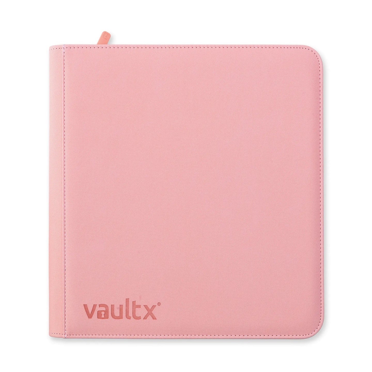 Vault X - 12-Pocket Exo-Tec® - Zip Binder - Just Pink - JET Cards
