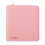 Vault X - 12-Pocket Exo-Tec® - Zip Binder - Just Pink - JET Cards