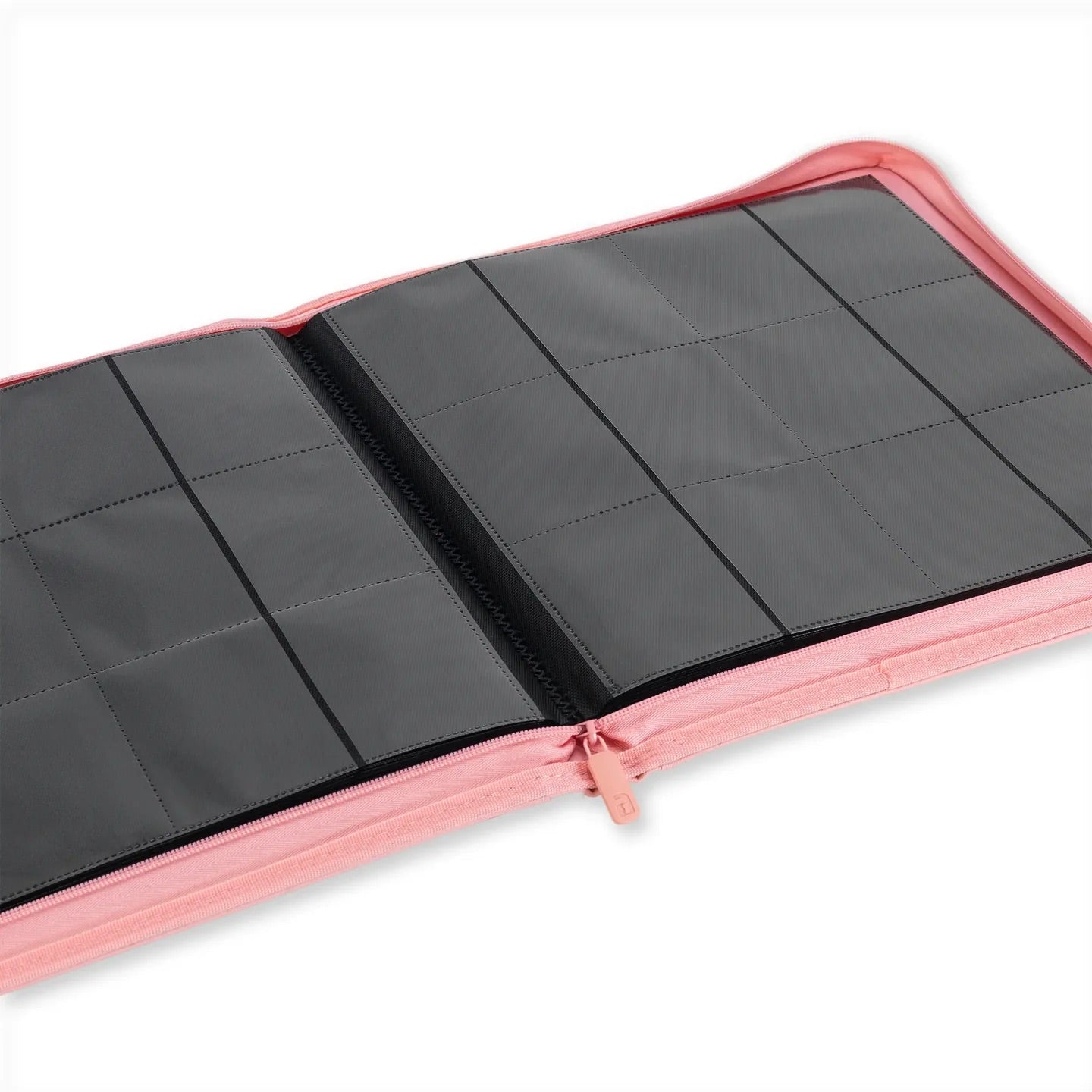 Vault X - 12-Pocket Exo-Tec® - Zip Binder - Just Pink - JET Cards