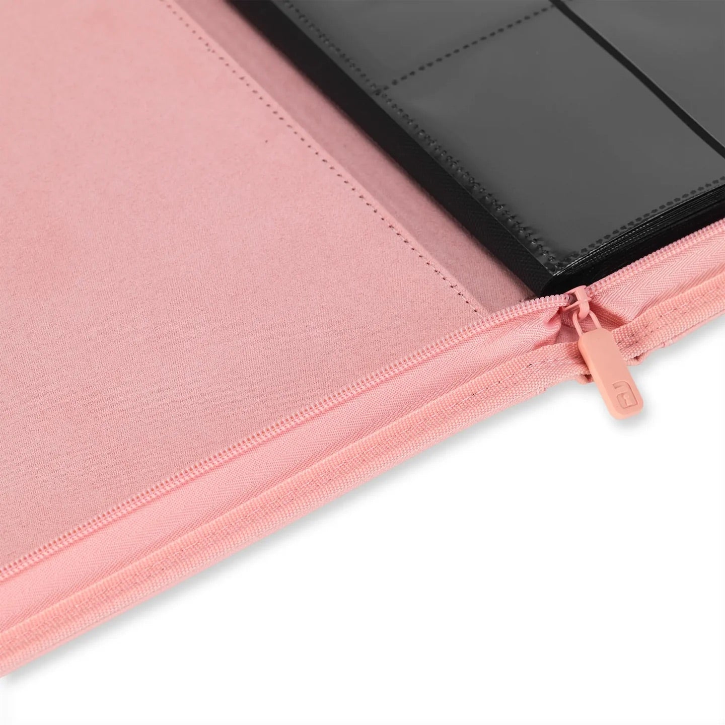 Vault X - 12-Pocket Exo-Tec® - Zip Binder - Just Pink - JET Cards
