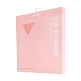 Vault X - 12-Pocket Exo-Tec® - Zip Binder - Just Pink - JET Cards