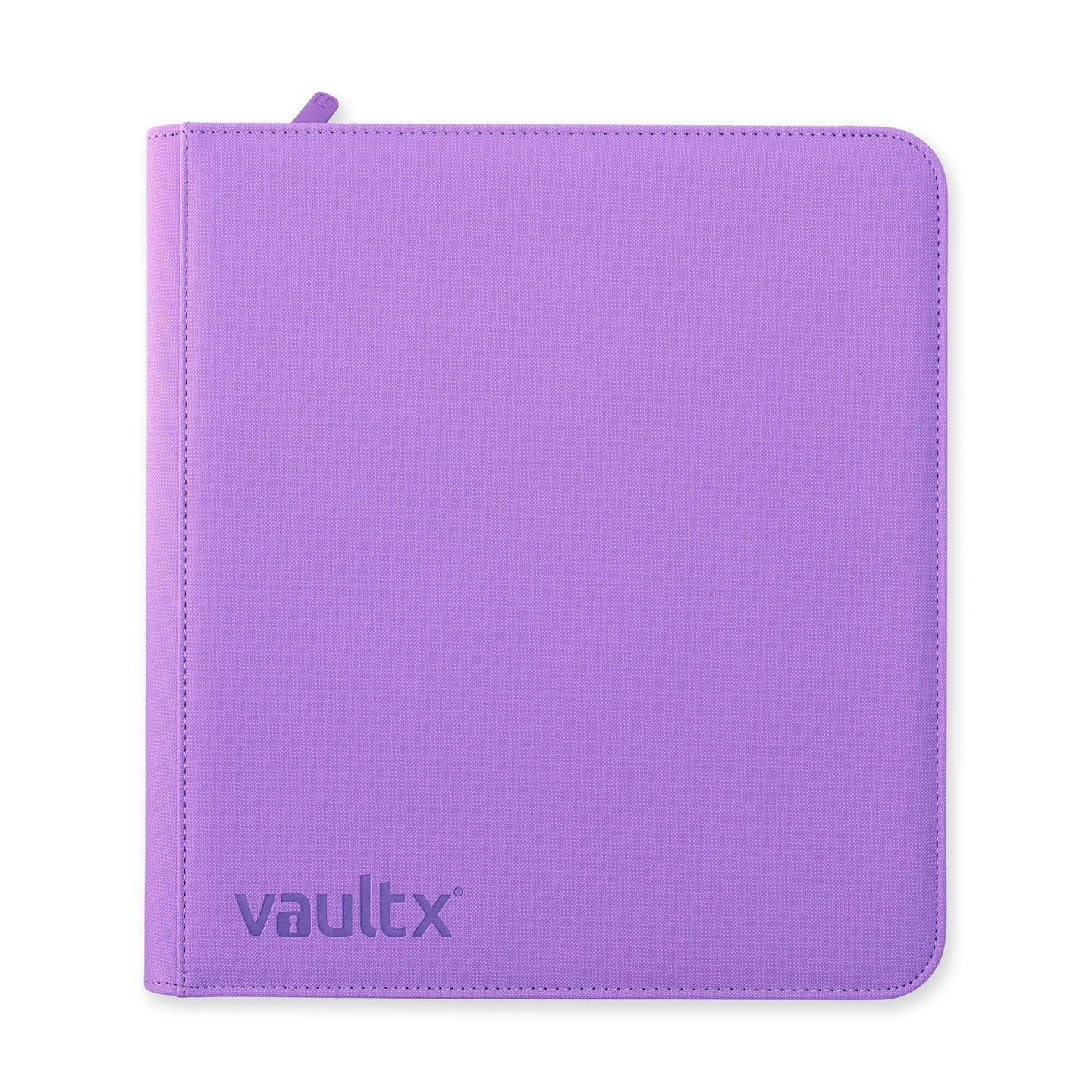Vault X - 12-Pocket Exo-Tec® - Zip Binder - Just Purple - JET Cards