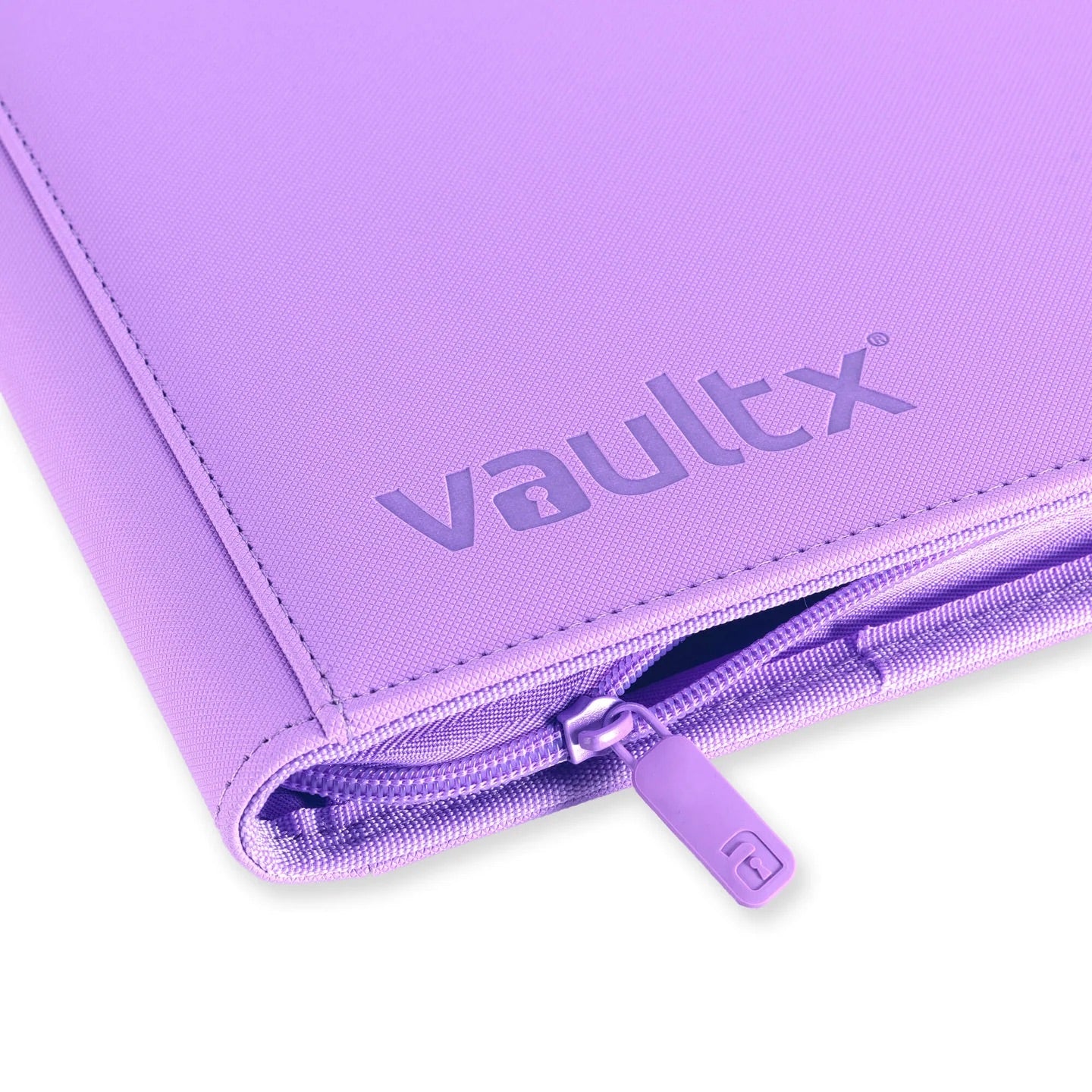 Vault X - 12-Pocket Exo-Tec® - Zip Binder - Just Purple - JET Cards