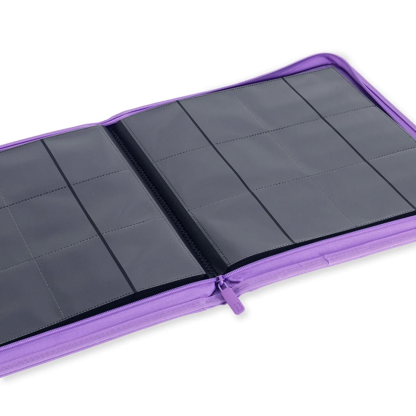 Vault X - 12-Pocket Exo-Tec® - Zip Binder - Just Purple - JET Cards