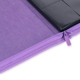Vault X - 12-Pocket Exo-Tec® - Zip Binder - Just Purple - JET Cards