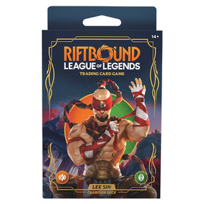 Riftbound: League of Legends TCG - Origins - Champion Deck - Lee Sin - JET Cards