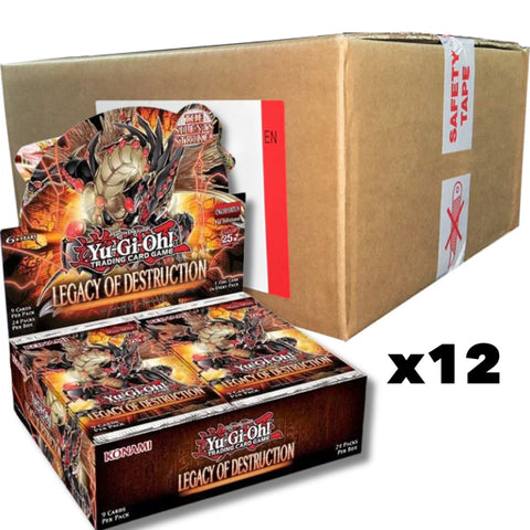 Yu-Gi-Oh! - Legacy Of Destruction - Booster Box Case (12 Booster Boxes)
