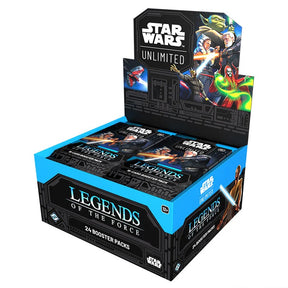 Star Wars Unlimited - Legends of the Force - Booster Box (24 Packs) - JET Cards