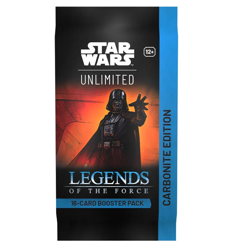 Star Wars Unlimited - Legends of the Force - Carbonite Booster Box (12 Packs)