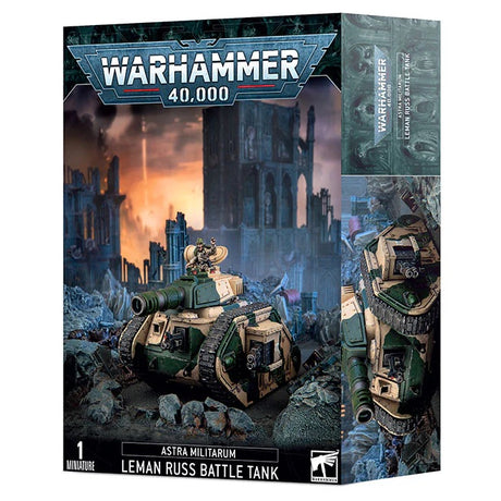 Warhammer 40,000 - Astra Militarum - Leman Russ Battle Tank - JET Cards