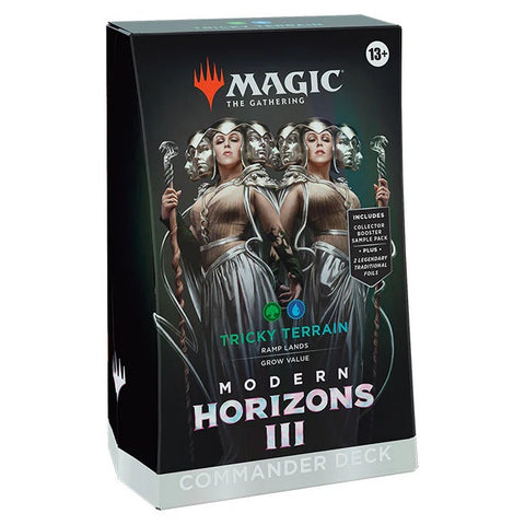 Magic The Gathering - Modern Horizons 3 - Commander Deck - Tricky Terrain