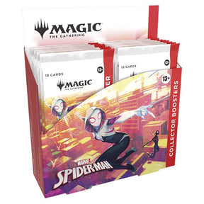 Magic The Gathering - Marvel's Spider-Man - Collector Booster Box (12 Packs) - JET Cards