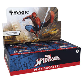 Magic The Gathering - Marvel's Spider-Man - Play Booster Box (30 Packs) - JET Cards