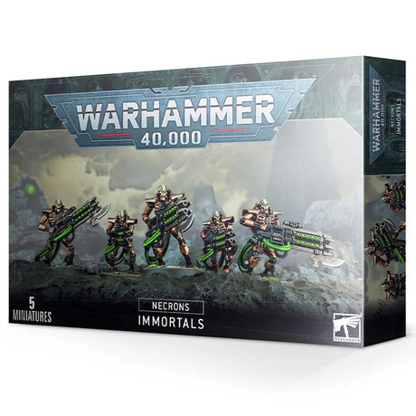 Warhammer 40,000 - Necrons - Immortals - JET Cards