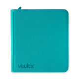 Vault X - 12-Pocket Exo-Tec® - Zip Binder - Teal