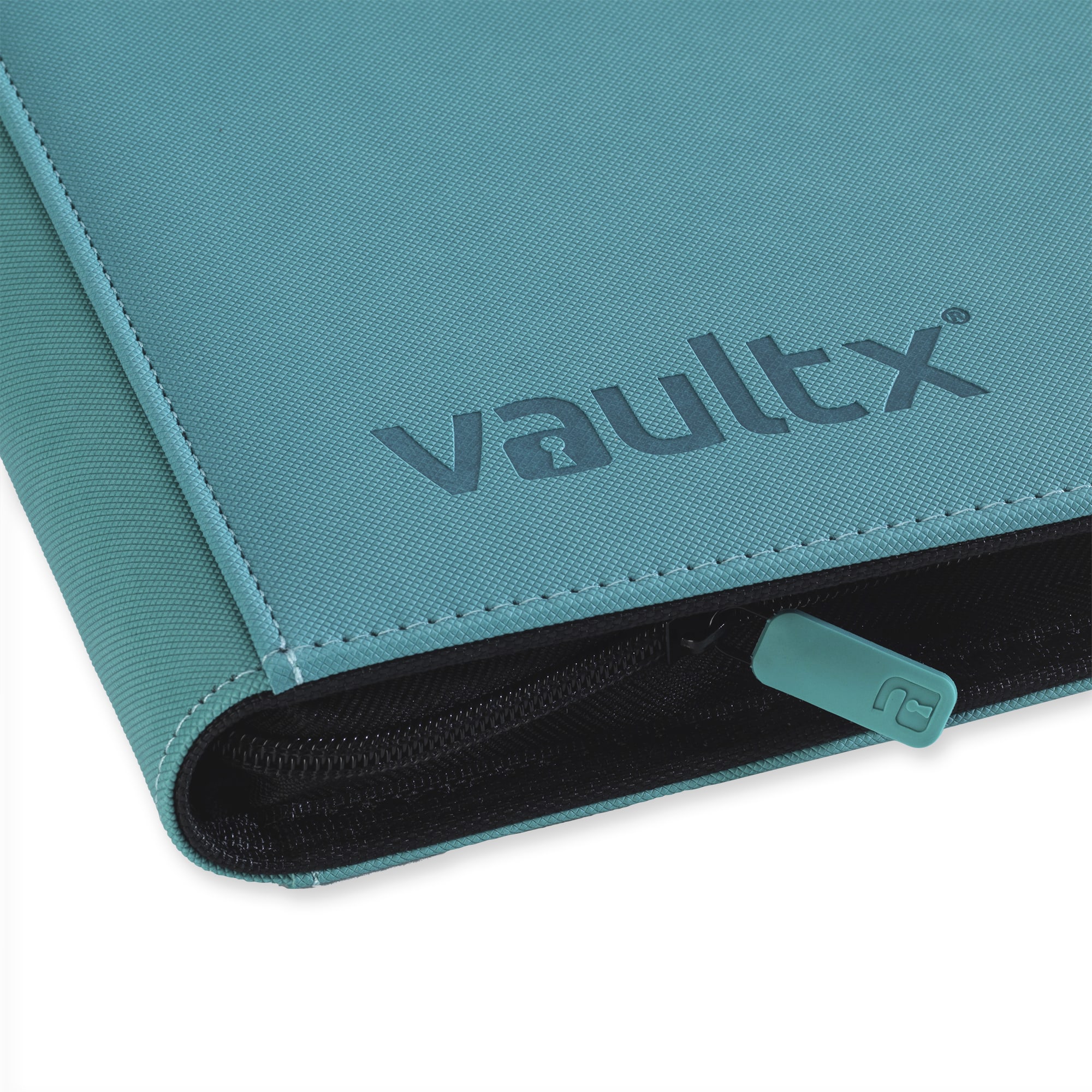 Vault X - 12-Pocket Exo-Tec® - Zip Binder - Teal