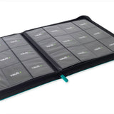 Vault X - 12-Pocket Exo-Tec® - Zip Binder - Teal