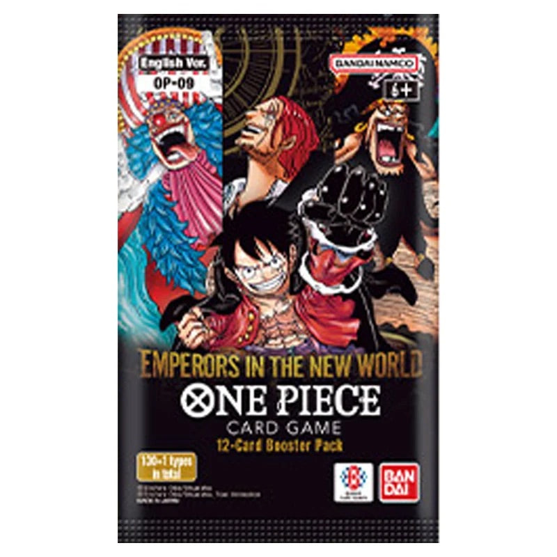 One Piece Card Game - OP-09 - Emperors in the New World - Booster Box (24 Packs) - JET Cards