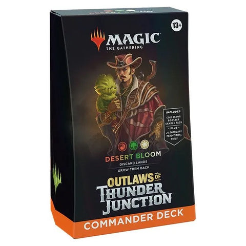 Magic The Gathering - Outlaws Of Thunder Junction - Commander Deck - Desert Bloom