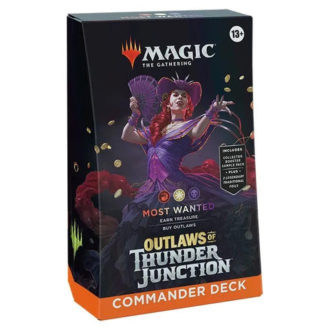 Magic The Gathering - Outlaws Of Thunder Junction - Commander Deck - Most Wanted