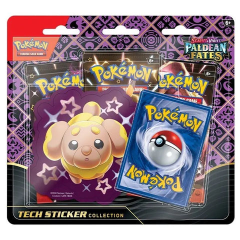 Pokemon - Scarlet & Violet - Paldean Fates - Tech Sticker Collection - Fidough