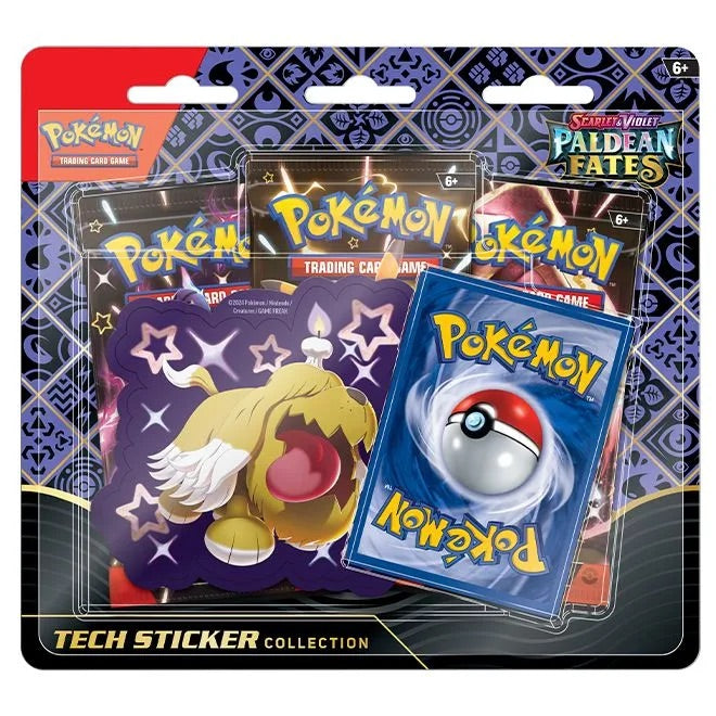 Pokemon - Scarlet & Violet - Paldean Fates - Tech Sticker Collection - Greavard