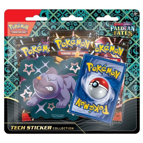 Pokemon - Scarlet & Violet - Paldean Fates - Tech Sticker Collection - Maschiff