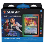 Magic The Gathering - Universes Beyond - Doctor Who - Commander Deck - Bundle Of 4