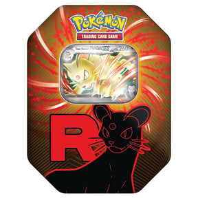 Pokemon - Scarlet & Violet - Team Rocket Tin - Team Rocket's Persian ex - JET Cards