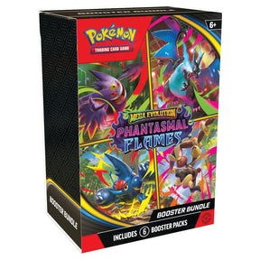 Pokemon - Mega Evolution - Phantasmal Flames - Booster Bundle - JET Cards