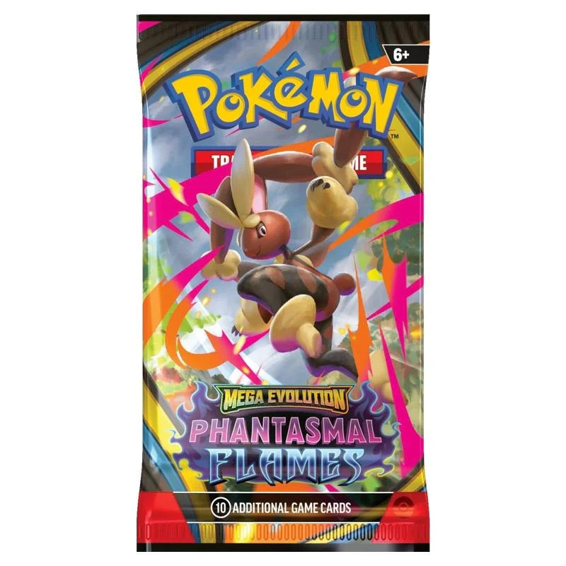 Pokemon - Mega Evolution - Phantasmal Flames - Booster Bundle - JET Cards