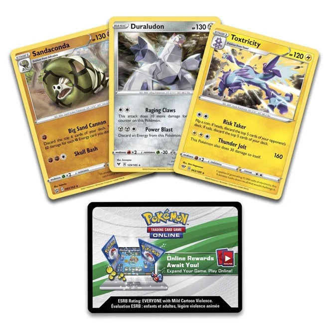 Pokemon - Knock Out Collection - Toxtricity, Duraludon & Sandaconda