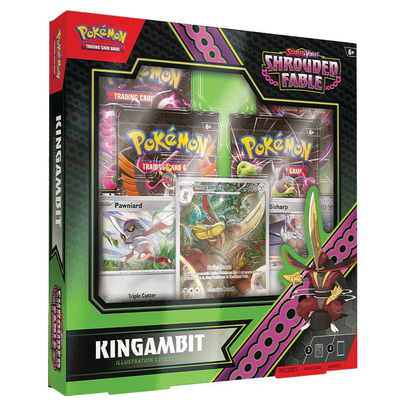 Pokemon - Scarlet & Violet - Shrouded Fable - Kingambit Illustration Collection