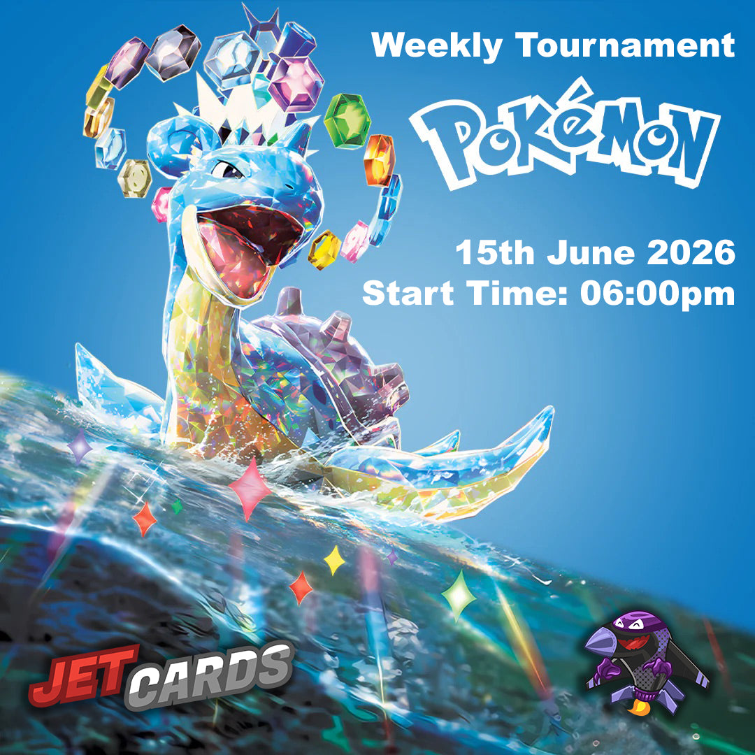 Pokémon - Weekly Tournament - Monday 6pm (15/06/26) - JET Cards