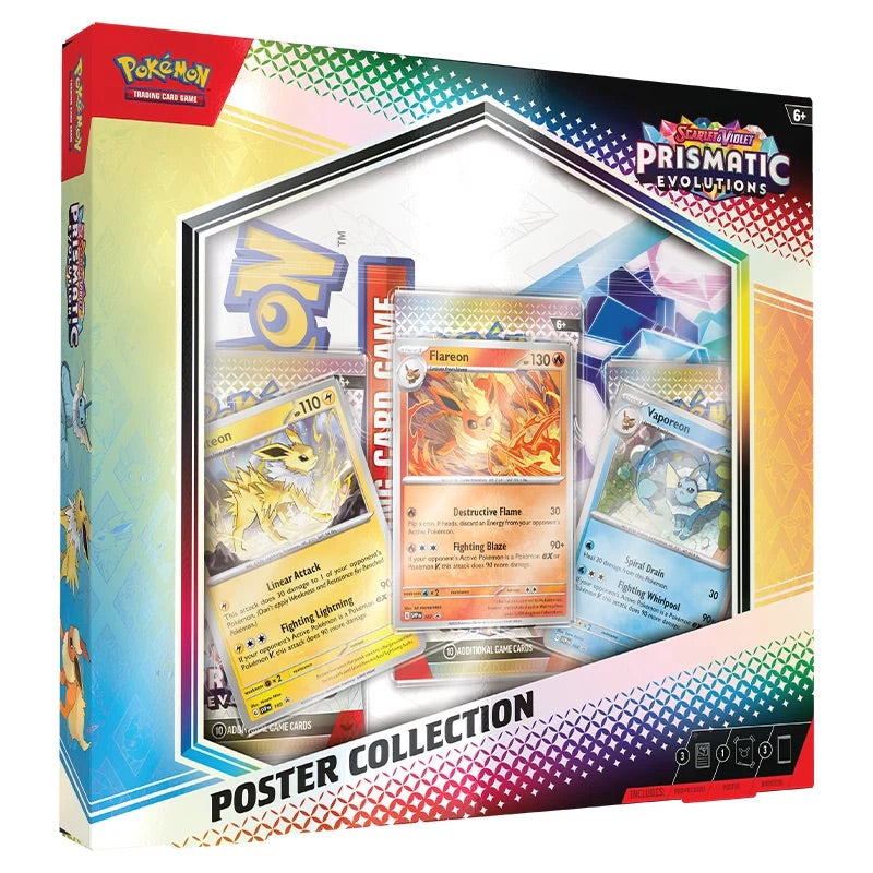 Pokemon - Scarlet & Violet - Prismatic Evolutions - Poster Collection