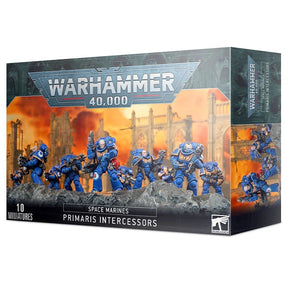 Warhammer 40,000 - Space Marines - Primaris Intercessors - JET Cards